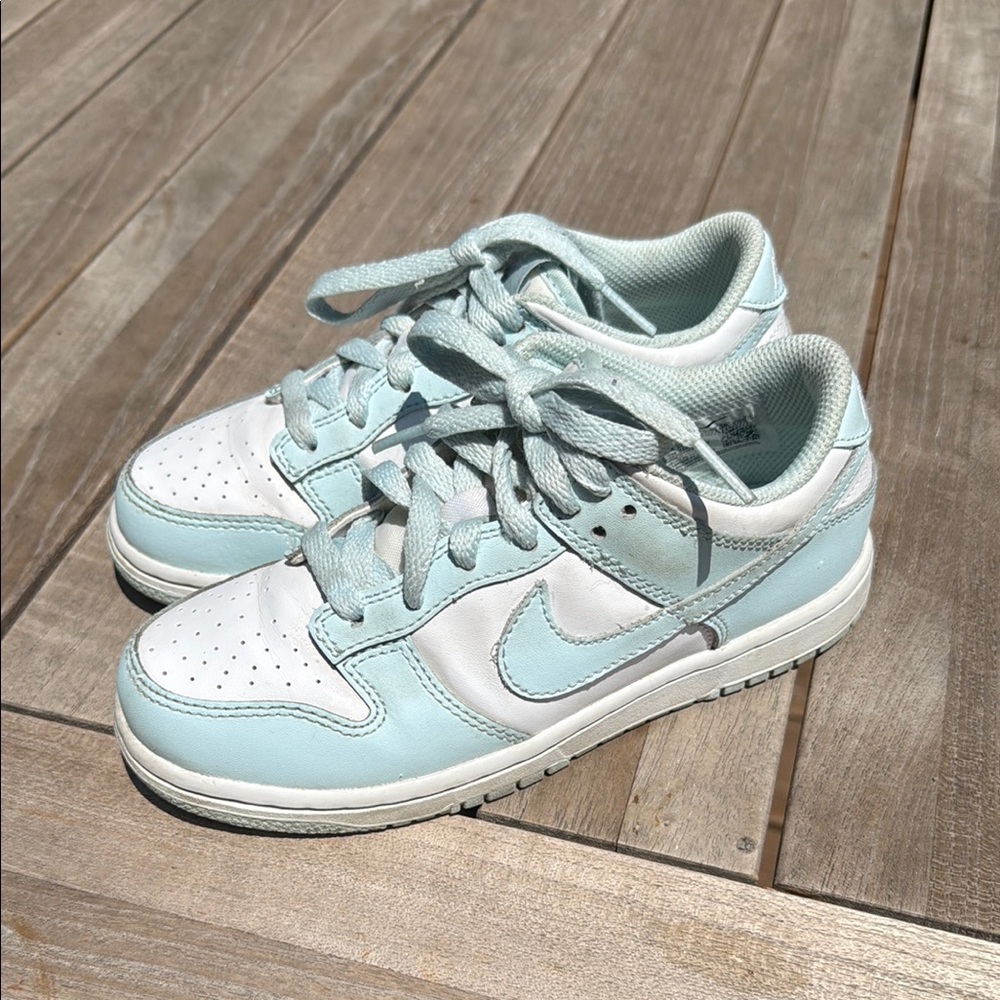 Nike dunk lows kids size 2Y